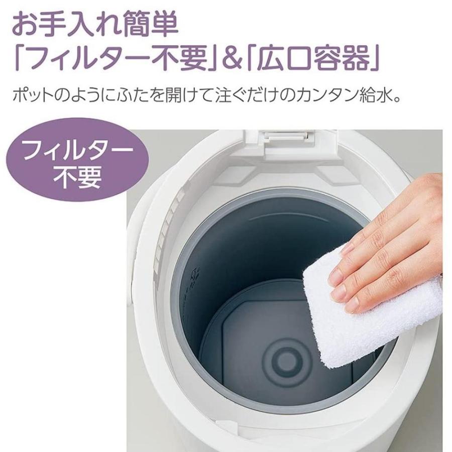 象印（ZOJIRUSHI） 加湿器 スチーム 卓上 EE-RR50 日本製 3L タイマー