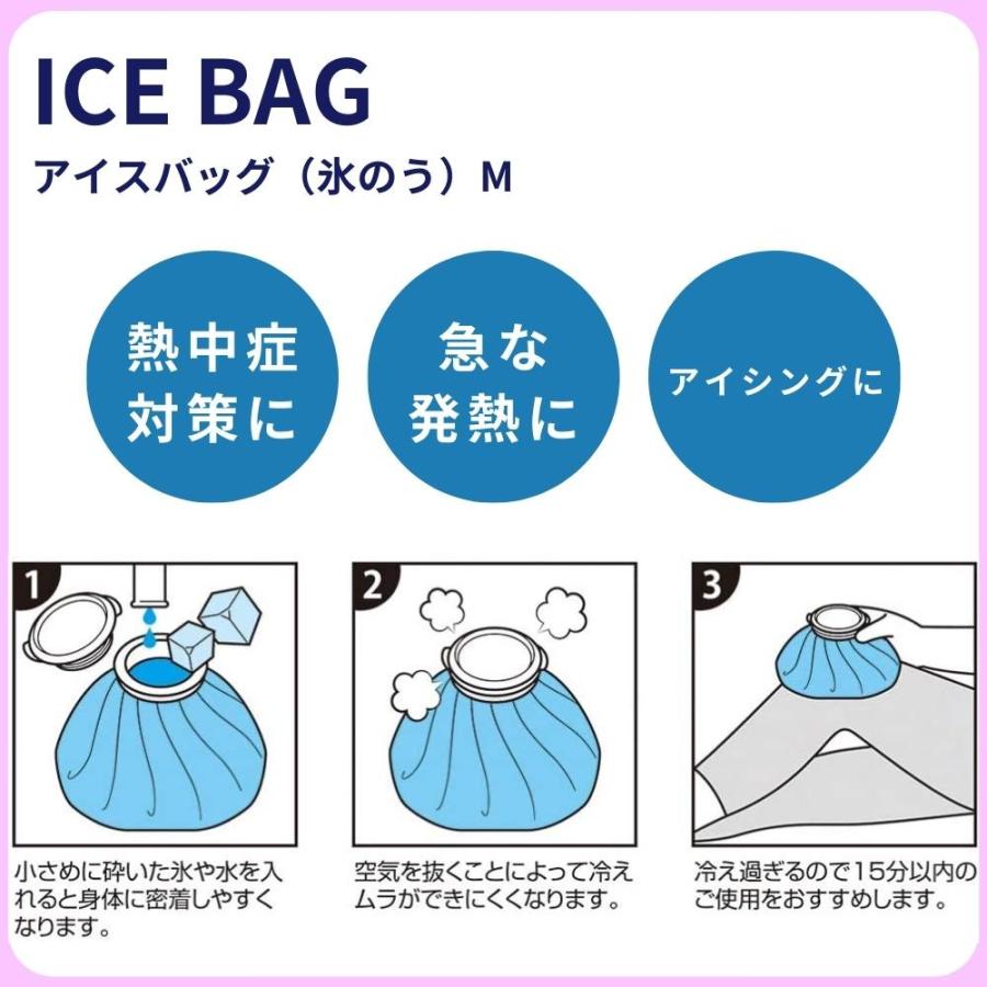 スケーター アイスパック アイシングバッグ ICB2 Mサイズ 氷のう 氷嚢