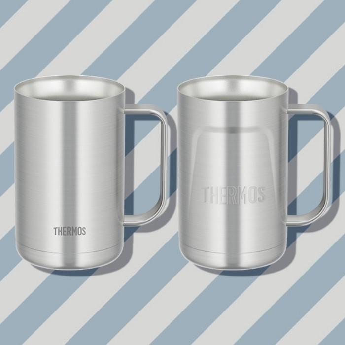 THERMOS ステンレスカップ 3個セット JDK-600 S1、S2 THERMOS（サーモス） タンブラー ジョッキ マグカップ 600ml 食洗機