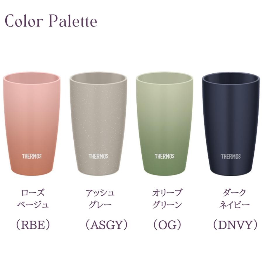 THERMOS（サーモス） 陶器調 真空断熱タンブラー 食洗機対応 汚れ付き
