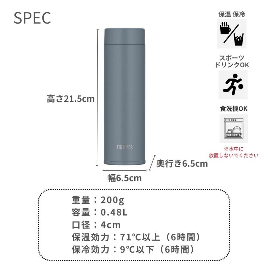 THERMOS（サーモス） 水筒 食洗機対応 カバー ポーチ プレゼント JOQ