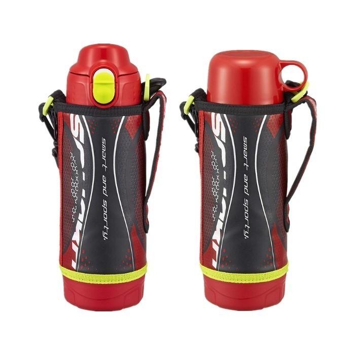 期間限定の激安セール タイガー 水筒 子供 おしゃれ 2way スポーツドリンク対応 直飲み カバー コップ付き 500ml ステンレスボトル 保冷 保温 マイボトル Mbo H050 R レッド 運動会 Wantannas Go Id