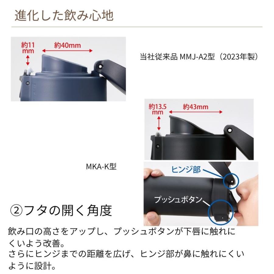 タイガー（TIGER） 水筒 魔法瓶 マグボルト ワンタッチ 保温保冷 軽量