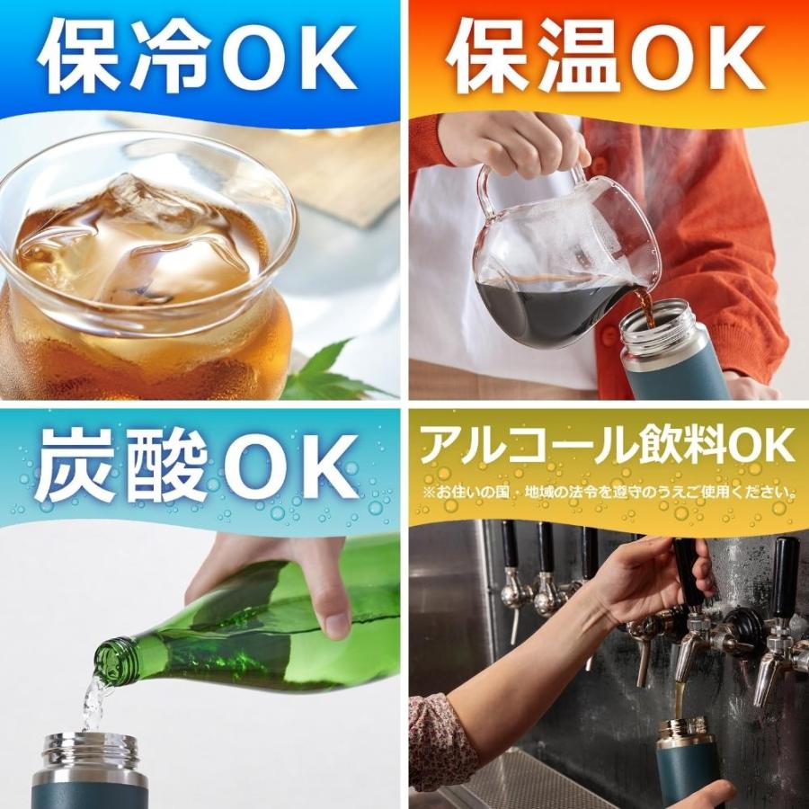 タイガー（TIGER） 水筒 食洗機対応 炭酸ボトル 魔法瓶 MKB-T048 480ml