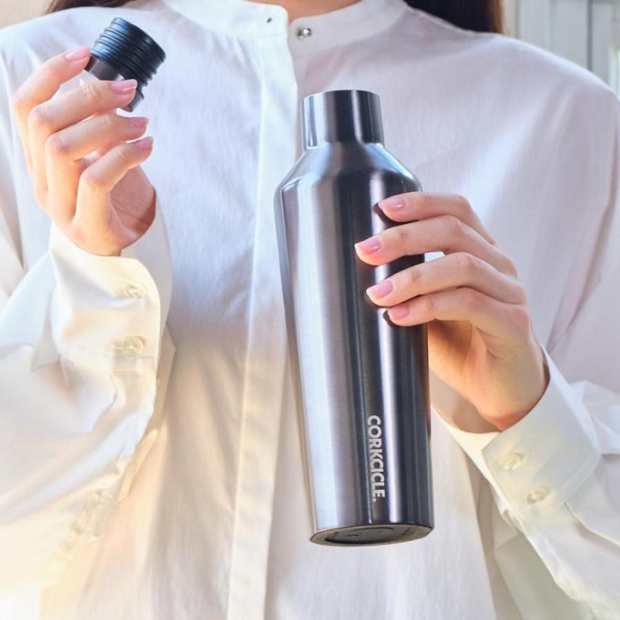 スパイス 水筒 タンブラー ボトル 保温保冷 470ml METALLIC CANTEEN 16oz CORKCICLE 2016 持ち運び おしゃれ プレゼント 結婚祝い 直飲み 大人 ステンレス マグ｜irodorikukanin｜03