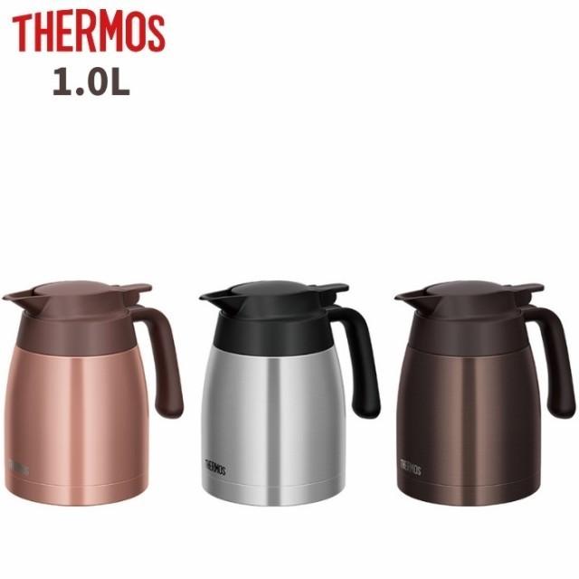 THERMOS（サーモス） ステンレスポット 水筒 おしゃれ 保温 保冷 1L 1 