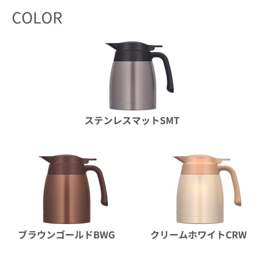 THERMOS（サーモス） ステンレスポット TTB-1001 卓上用ポット