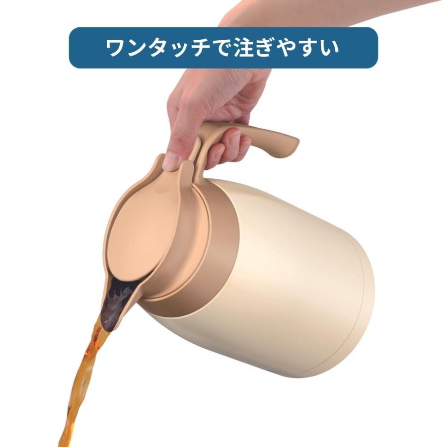 THERMOS（サーモス） ステンレスポット TTB-1501 卓上用ポット