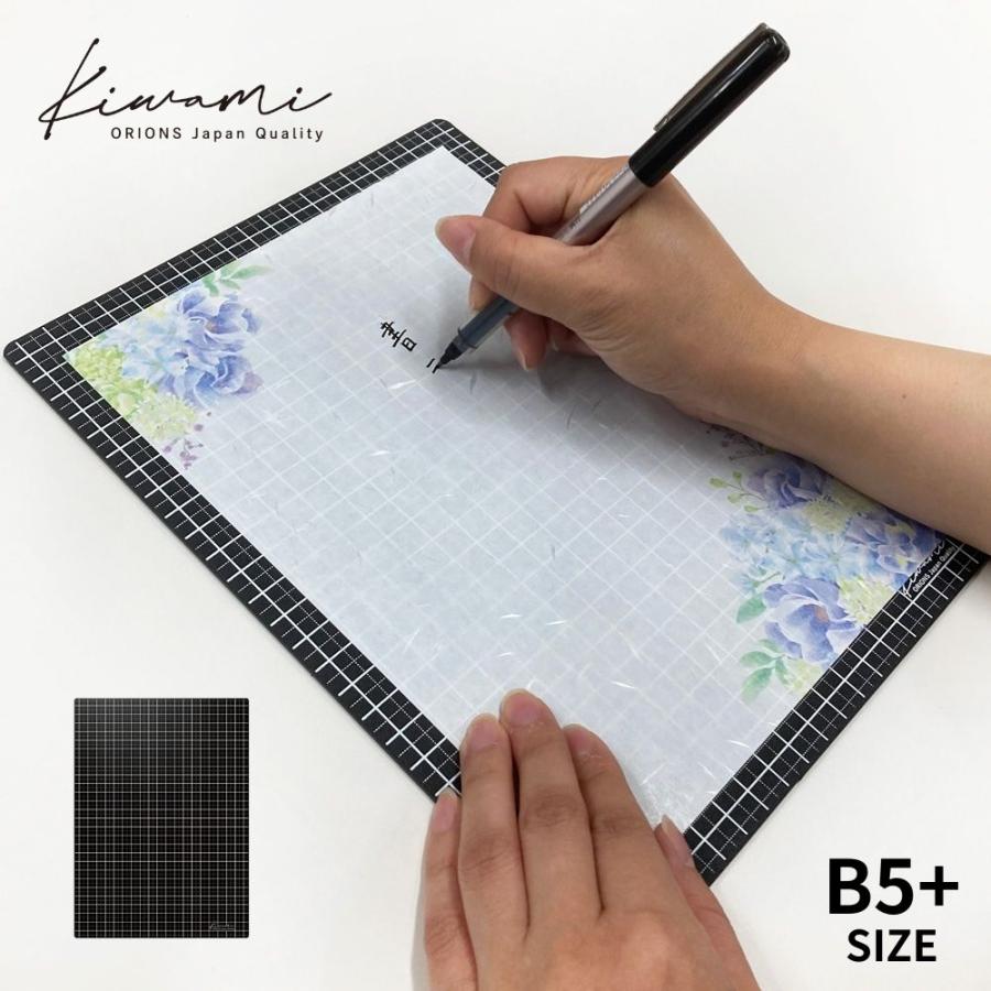 共栄プラスチック ライティングマット 下敷 B5+ WMS-B5-BL メール便