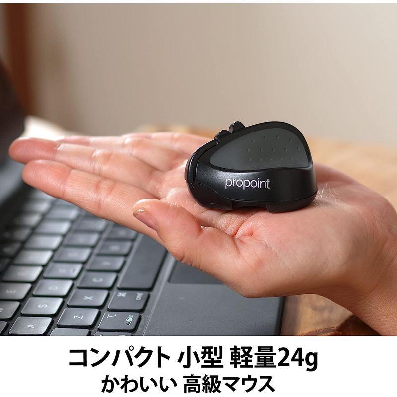 Swiftpoint ProPoint エルゴノミクス 小型マウス 黒 Bluetooth SM600 ProPoint エルゴノミクス 小型マウス 黒 Bluetooth SM600