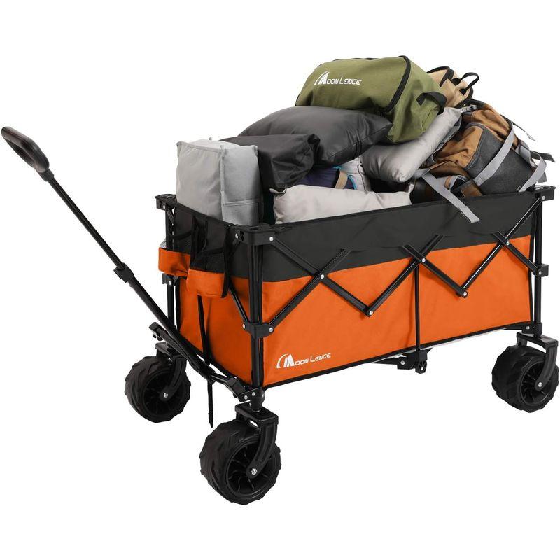 MOON LENCE キャリーワゴン 折りたたみキャリーカート 大容量156L 幅広大型タイヤ アウトドア キャンプ レジャー BBQ 運動 LENCE キャリーワゴン 折りたたみキャリーカート 大容量156L 幅広大型タイヤ アウトドア キャンプ レジャー BBQ 運動 長さ 幅 高さ cm