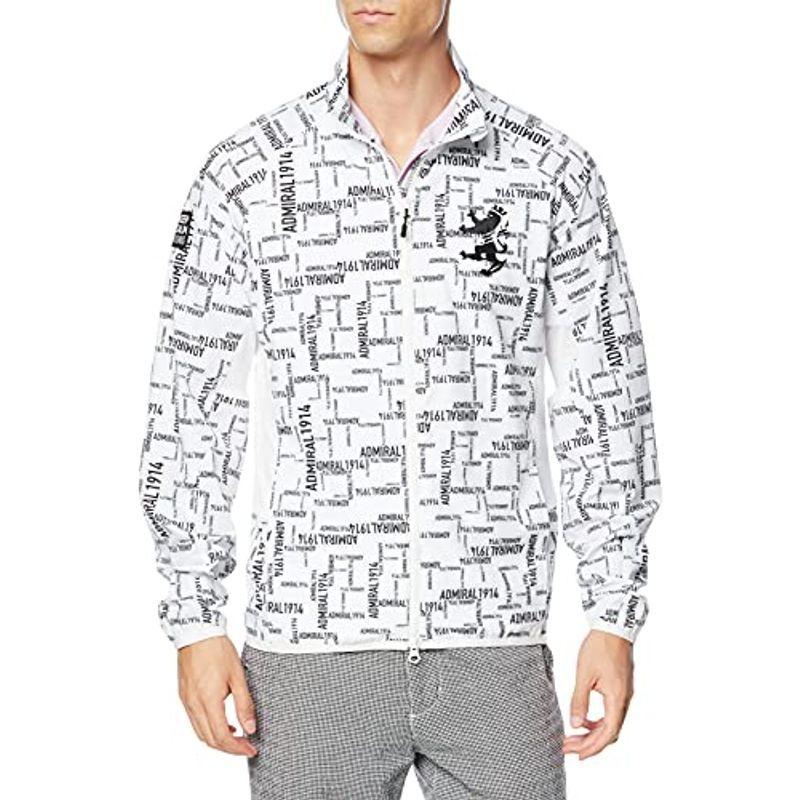 アドミラルゴルフ いろどりmarcheのアドミラルゴルフ ゴルフ ウィンドブレーカー メンズウエア Adma178 メンズ Wht いろどり