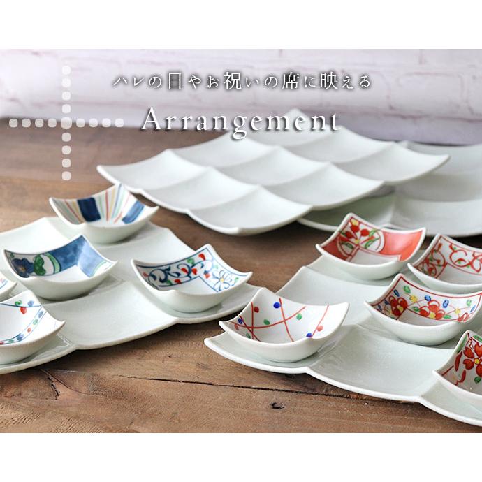 美濃焼 9種 9品 仕切り 8点セット オードブル フルセット 日本製