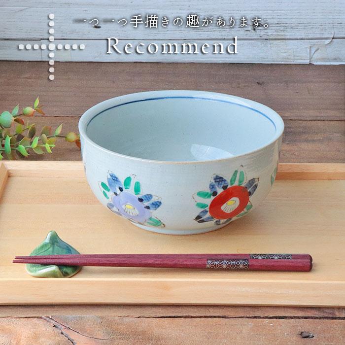 いろは窯 手描き 多用 どんぶり 4柄セット 径15.7cm 日本製 美濃焼