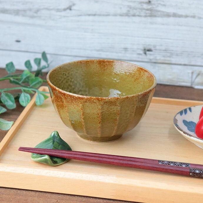 美濃焼 しのぎ 茶碗 3色セット 径11.2cm 日本製 食器 磁器 ご飯茶碗 お