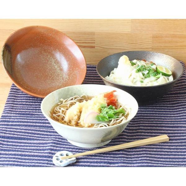 どんぶり食器 器 おしゃれ ラーメン鉢 美濃焼 三彩 麺鉢 日本製 径19.5cm 1000ml 鉢 和風 かつ丼 カツ丼 天丼 海鮮丼 お好み丼 3柄set｜irodoristore｜02