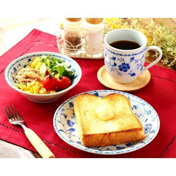 マグカップ おしゃれ 陶器 マグ ペア ロイヤルフラワー 華やか 軽い 花