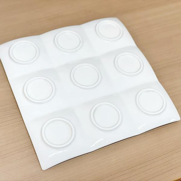9種 仕切り プレート 仕切り皿 24cm 陶磁器 磁器 食器 オードブル