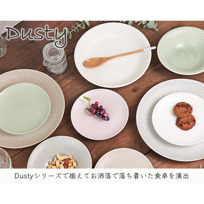 Dusty ダスティ ワンプレート 径22cm 日本製 美濃焼 磁器 電子レンジ