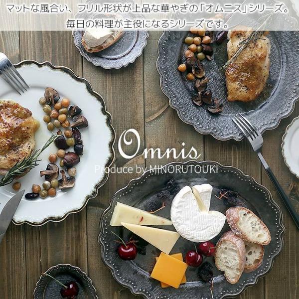 Omnis 皿 楕円皿 オーバル おしゃれ 陶器 omnis オーバルプレート S