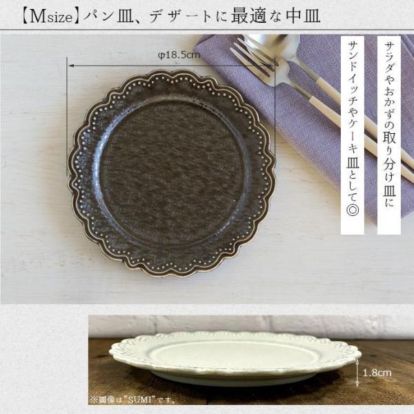 Omnis omnis ラウンド プレート M 18.5cm 日本製 陶磁器 食器 洋食器