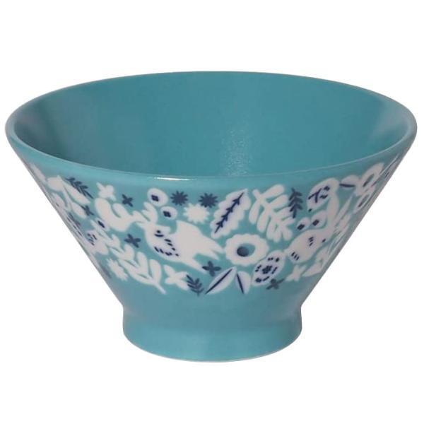 みのる陶器 茶碗 おしゃれ 北欧 飯碗 陶器 KUKKA 軽量 茶碗 径12.5cm