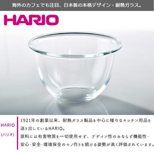 HARIO（ハリオ） 耐熱 ガラス ボウル 1.5L 2.2L 径18.7cm 径21cm 2型