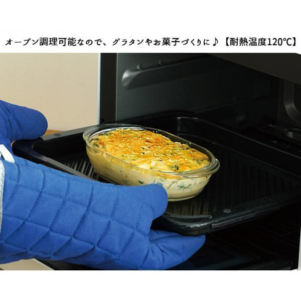 HARIO（ハリオ） 耐熱ガラス グラタン皿 2枚set オーブン トースター
