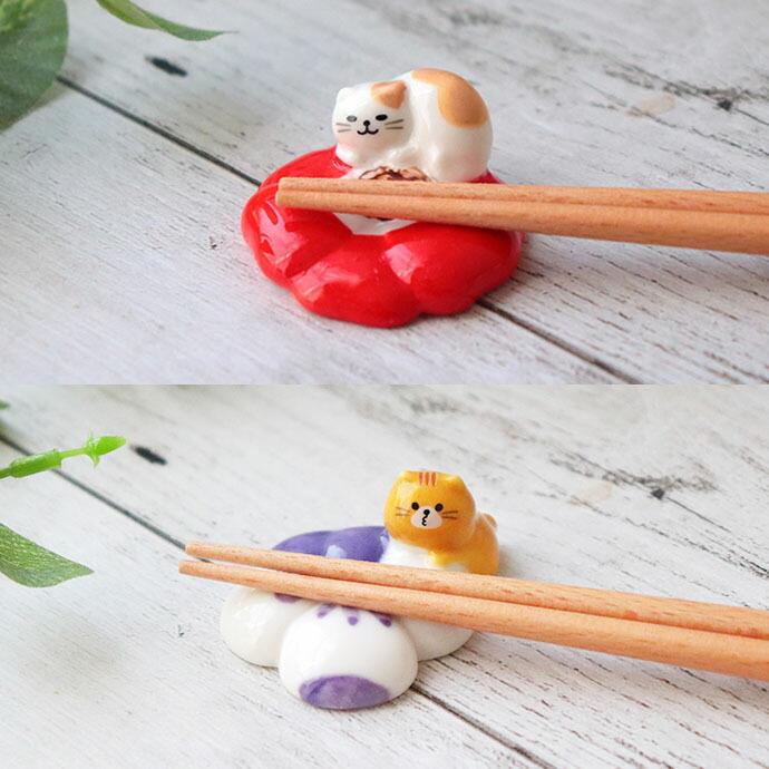 【新品】猫村さん　箸置き　★レア★ きゃー🎀 #きょうの猫村さん #猫村さんの箸置き #hoshitsuchi 少し