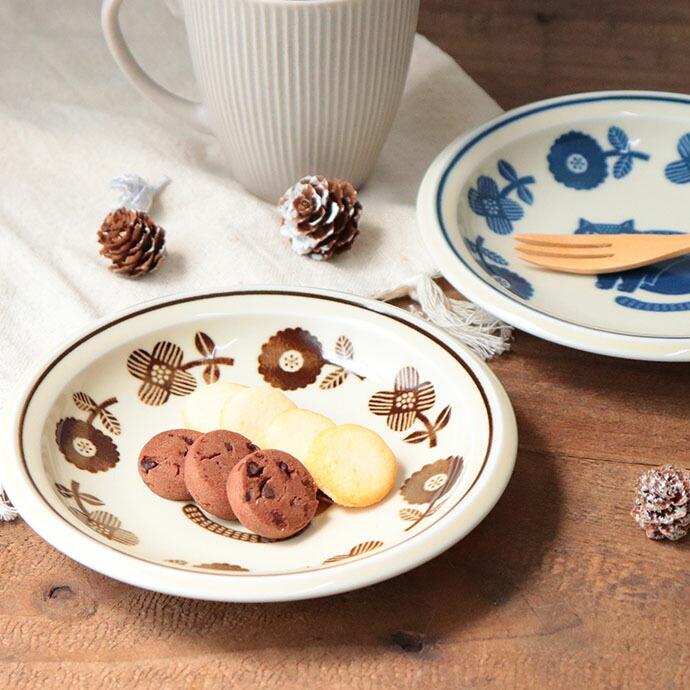 fikalycka プレート 径16cm 日本製 陶器 食器 皿 中皿 丸皿 取皿 パン