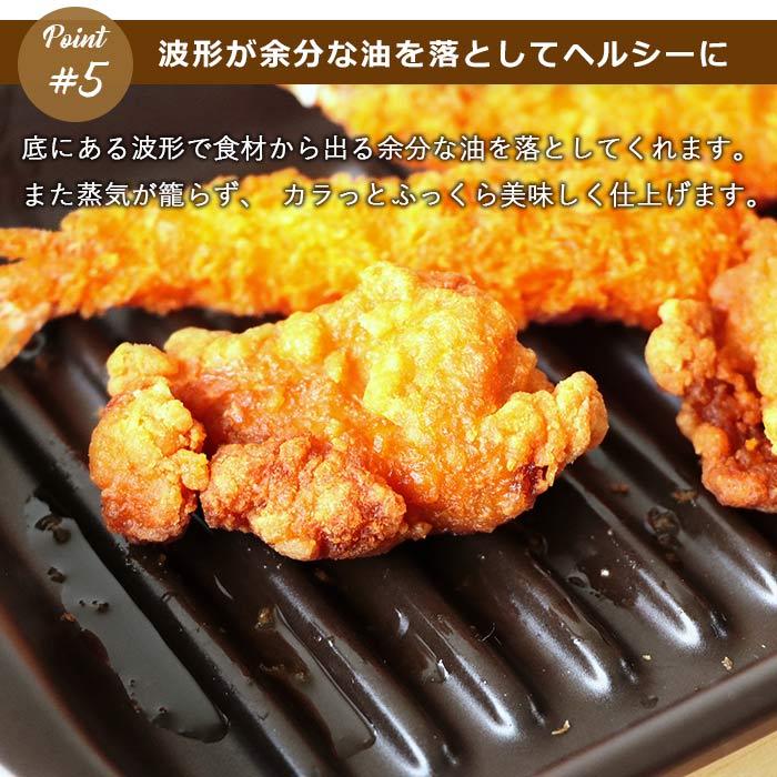 グリルトレー オーブン トレー 耐熱 からっとさん 日本製 陶製 電子