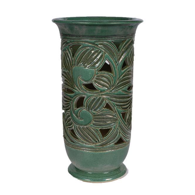 売り出し オリベ古信楽傘立 信楽焼き 陶器 傘立て 梅雨 玄関 収納 和風 おしゃれ 日本製 Fucoa Cl