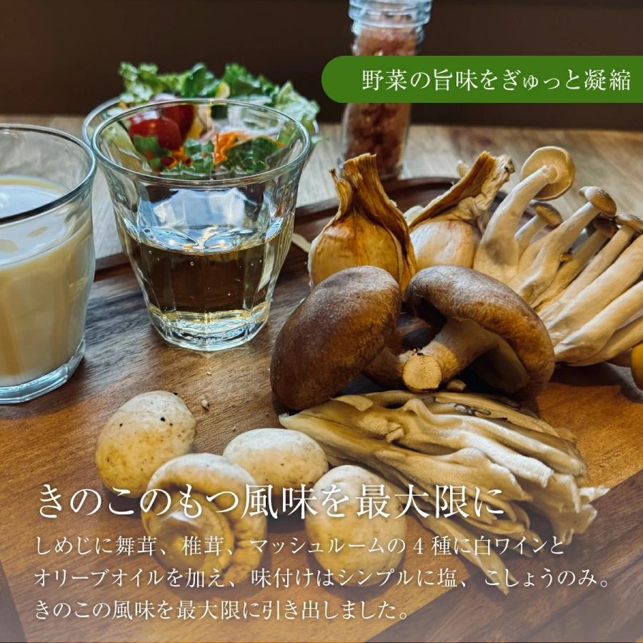 【10%ポイントUP】4種のキノコのペペロンチーノ 60g 5個 野菜 生活 化学調味料 無添加 ヴィーガン 食品 フード プラントベース グルテンフリー レトルト パスタ｜irodoriya｜04