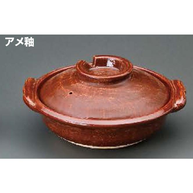 ✴︎ 雲井窯 ✴︎ 土鍋 飴釉 中川一辺陶 尺 10号 美品 楽天