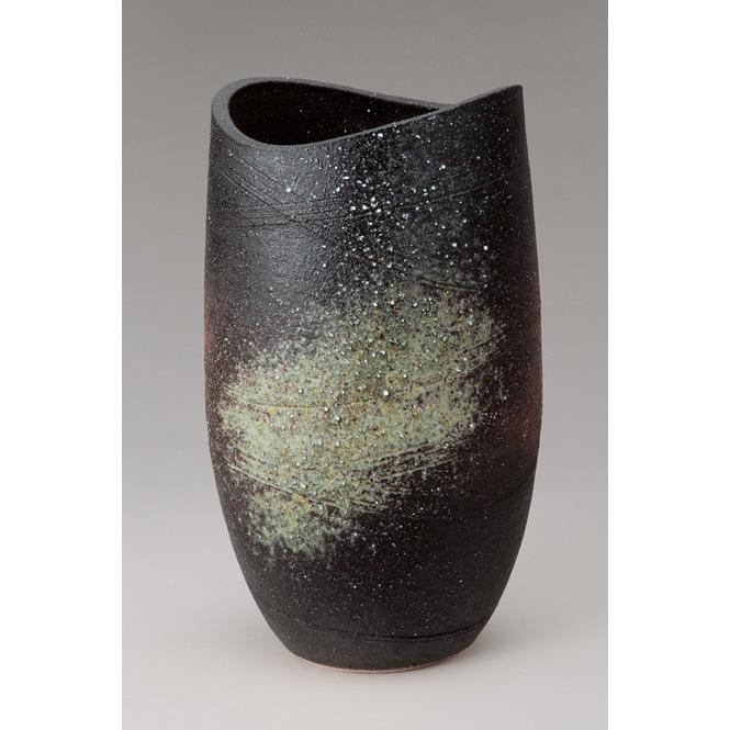 花瓶 陶器 信楽焼 花器 花入 古陶花入 彩り屋 508 04 彩り屋 通販 Yahoo ショッピング
