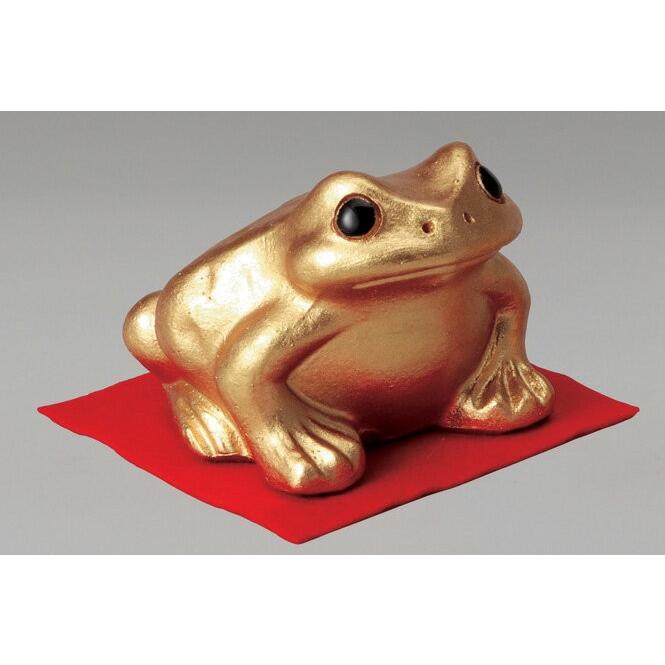 かえる 信楽焼 置物 金運蛙 (大) 陶器 : 彩り屋 - 通販 - Yahoo