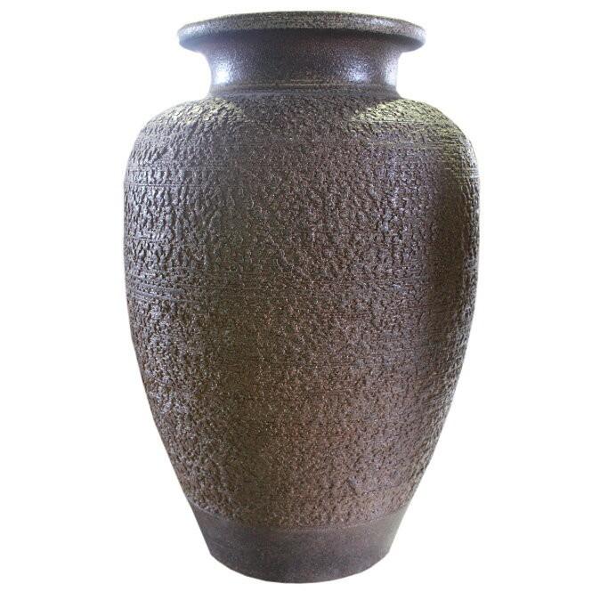 信楽焼 花瓶 花器 窯肌松皮壺型花瓶 20号 陶器 和風 大きい :8029-01:彩り屋 - 通販 - Yahoo!ショッピング