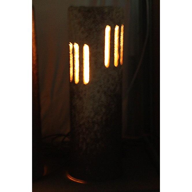 信楽焼 屋内灯 丸 大 高さ27cm