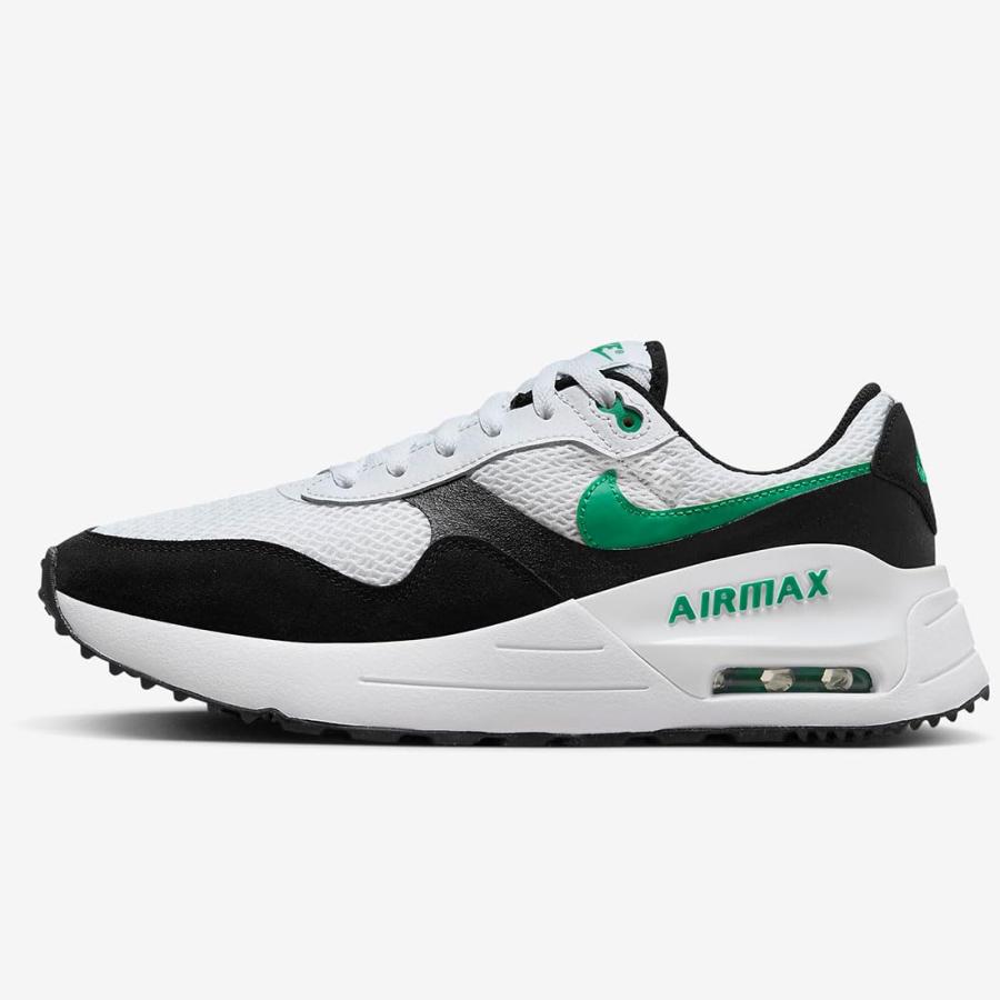 ナイキ エア マックス システム AIR MAX SYSTM ホワイト/ブラック/スタジアムグリーン DM9537-105 日本国内正規品 28｜irodoriyasyouten｜02