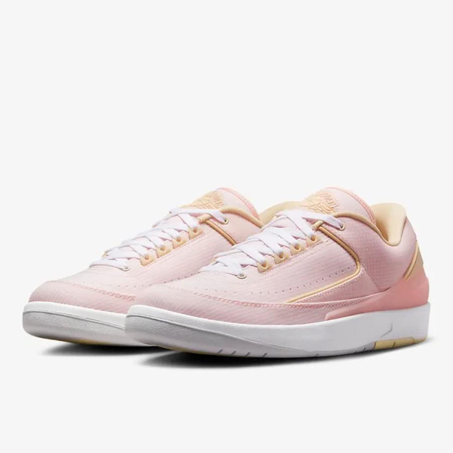 ナイキ エア ジョーダン 2 レトロ ロー AIR JORDAN 2 RETRO LOW アトモスフィア/ホワイト/フォトンダスト/ペールバニラ｜irodoriyasyouten｜02