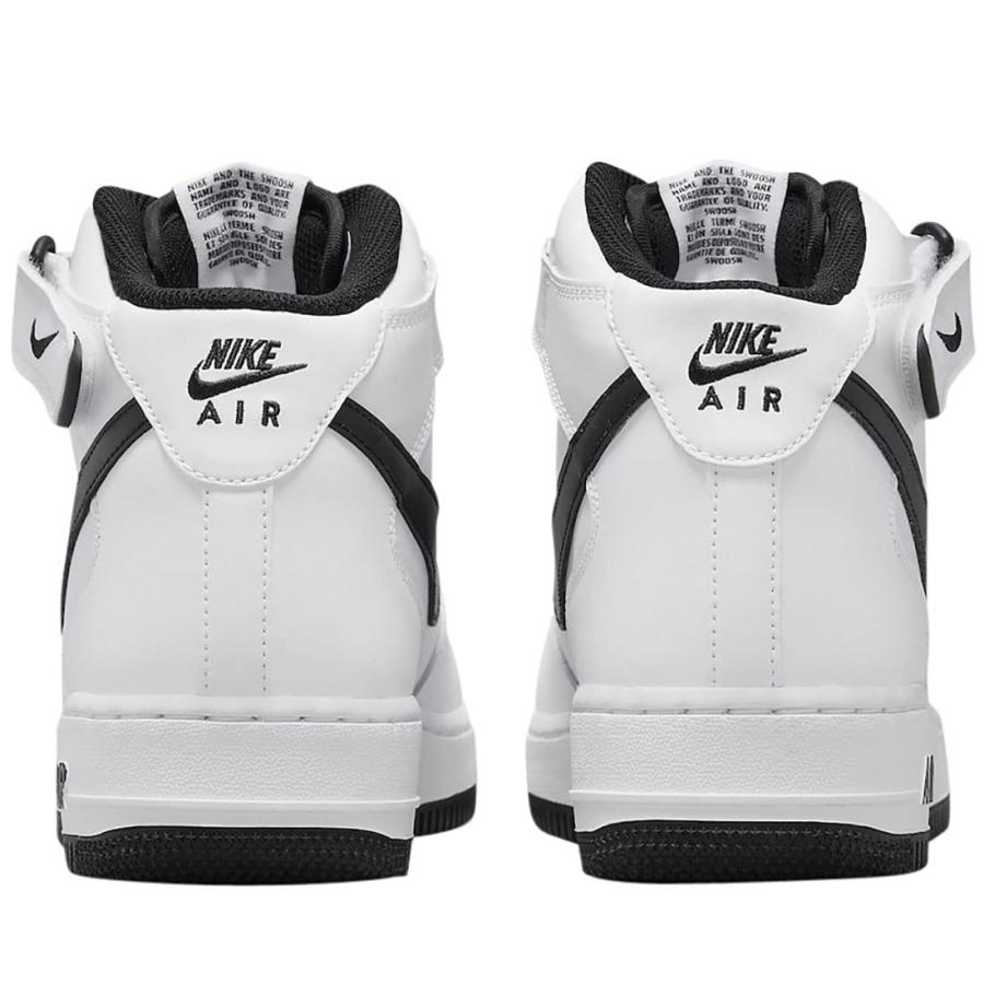 ナイキ エア フォース 1 ミッド '07 AIR FORCE 1 MID '07 ホワイト/ブラック DV0806-101 ナイキジャパン正規｜irodoriyasyouten｜05