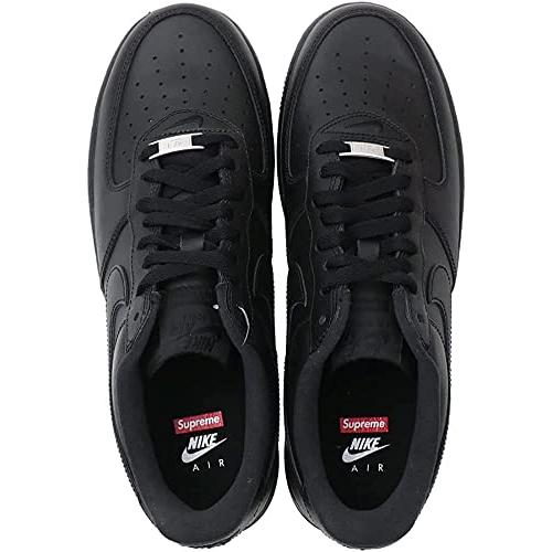 Nike Air Force 1 Low Supreme - ミニボックスロゴ ブラック メンズ Cu9225 001 - サイズ ブラック/ブ｜irodoriyasyouten｜06