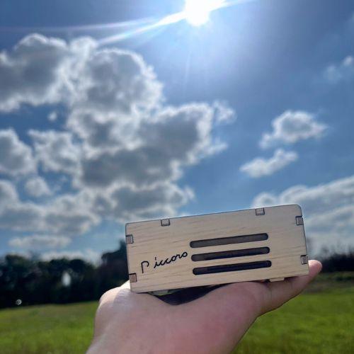 テネモス ピッコロ Piccoro 携帯用空気活性機 木製 v2 : 伊路波いちば