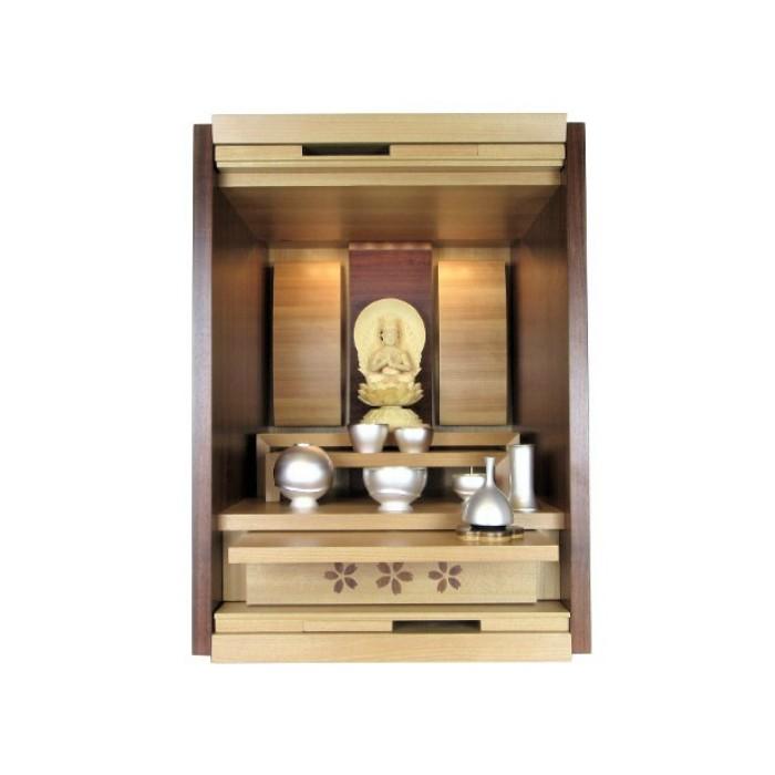モダン仏壇 ミニ仏壇 コンパクト 家具調 おしゃれ 仏壇 【価格214,000