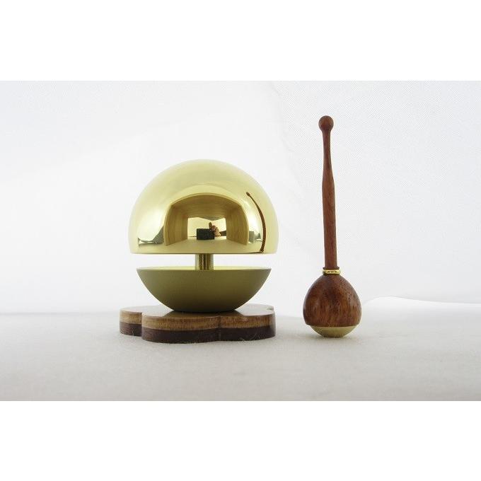 りん モダン仏具 手元供養 国産品 たまゆらりん３点セット 磨 １．８寸 りん台つき おりん ユラユラ かわいい