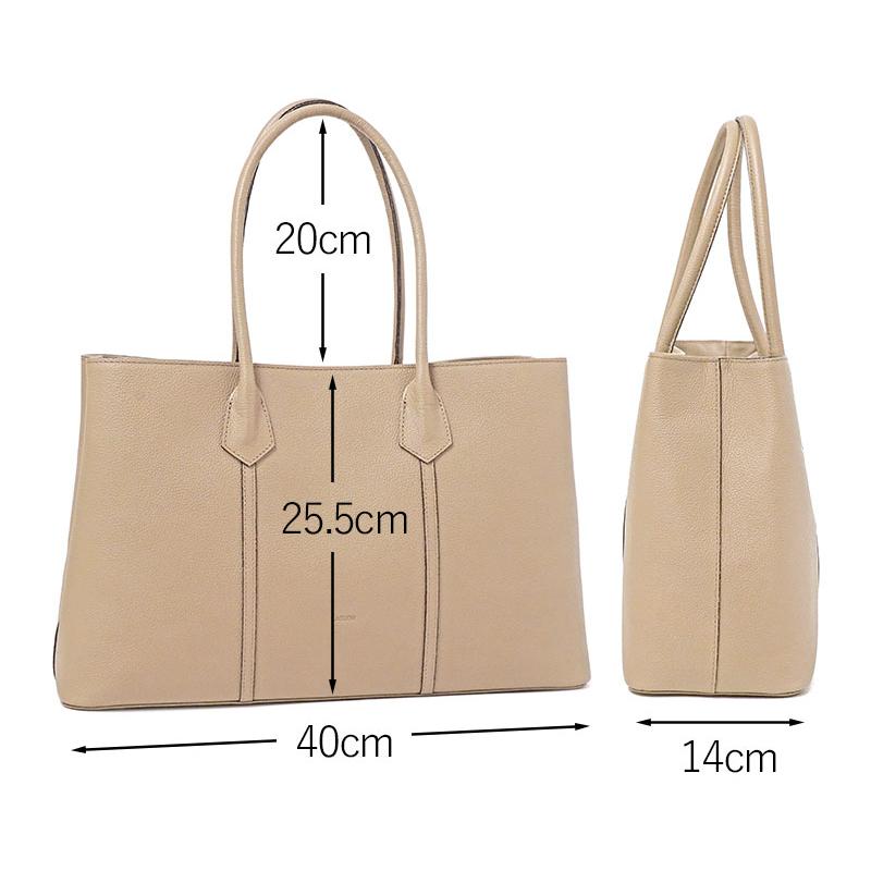 ラクーオ 本革 日本製 レザートートバッグ LAQUOH TOTE BAG LEATHER A4 トートバッグ レディース 031804 1年保証 プレケア特典の画像