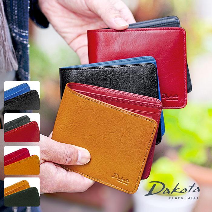 Dakota（ダコタ） ブラックレーベル 二つ折り財布 キャーロ メンズ