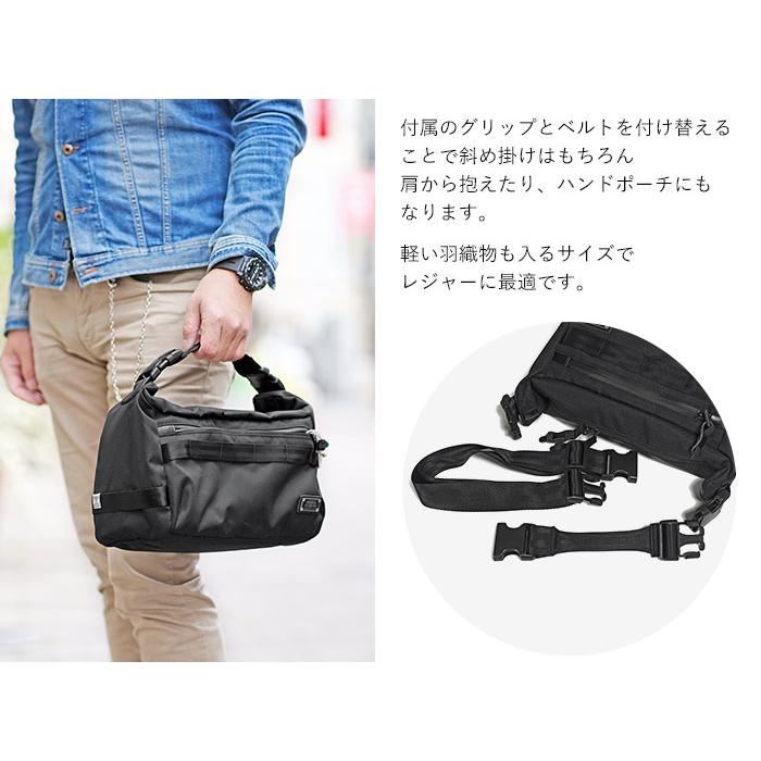 AS2OV（アッソブ） 公式ステッカー付き ショルダーバッグ M コーデュラ