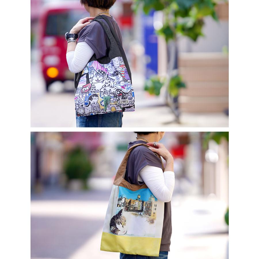 STONE  バッグ青 russet トートバッグ 「WEB限定」 クラウズナイロン2wayトート