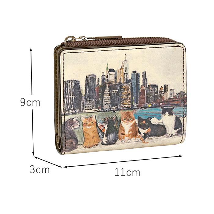 Manhattaner's（マンハッタナーズ） 財布 トップパース 二つ折り財布